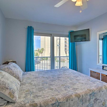 Sunny Oceanfront Condo On South Padre Island Beach 외부 사진