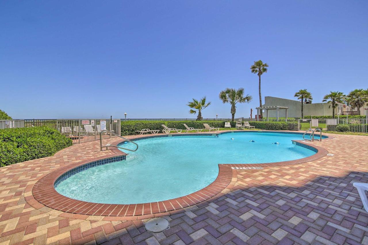 Sunny Oceanfront Condo On South Padre Island Beach 외부 사진