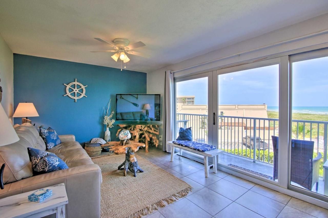 Sunny Oceanfront Condo On South Padre Island Beach 외부 사진