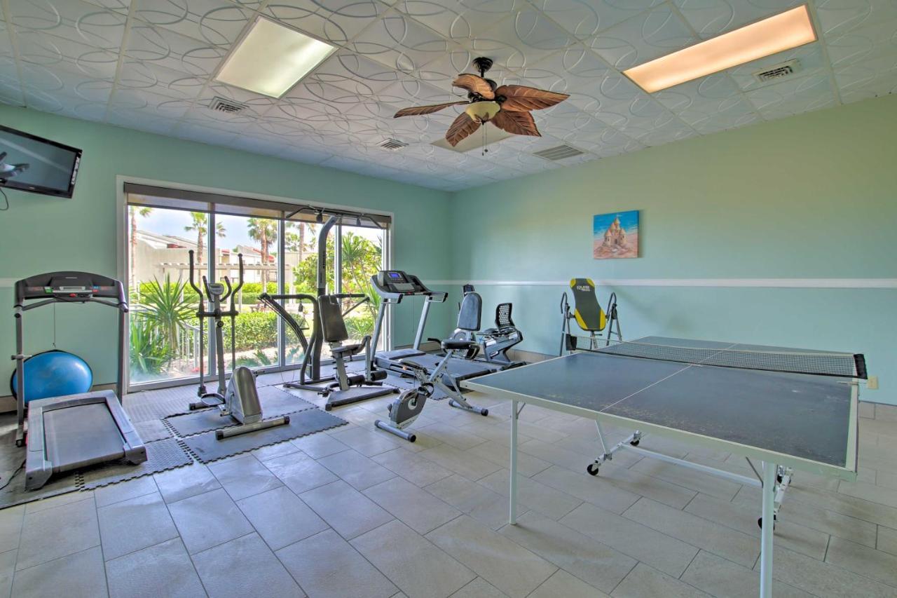Sunny Oceanfront Condo On South Padre Island Beach 외부 사진